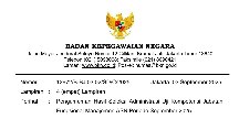 Pengumuman Hasil Seleksi Administrasi Uji Kompetensi Jabatan Fungsional Manajemen ASN Periode September 2025