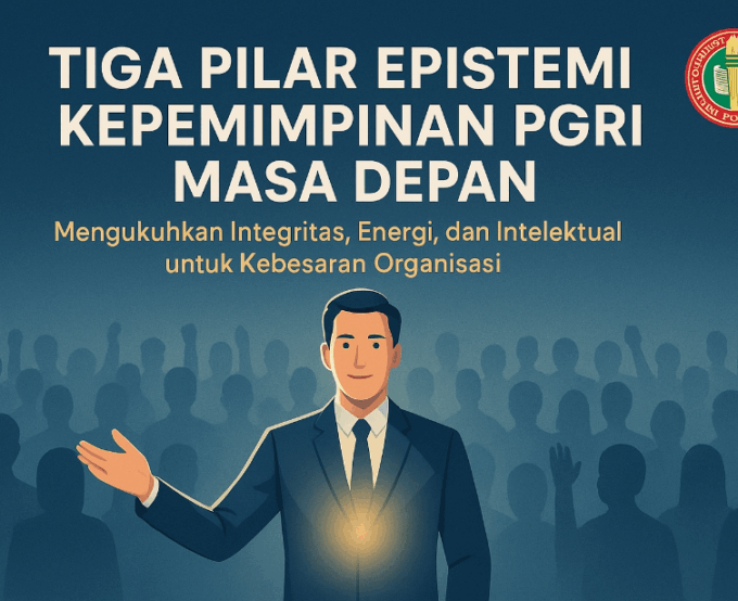 Tiga Pilar Epistemi Kepemimpinan PGRI Masa Depan: Mengukuhkan Integritas, Energi, dan Intelektual untuk Kebesaran Organisasi