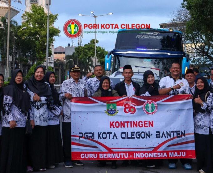 Guru Cilegon Turut Hadiri Puncak HUT ke-80 PGRI di Jakarta