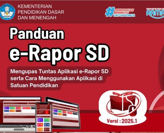 Direktorat Sekolah Dasar Luncurkan Aplikasi E-Rapor Elektronik (e-Rapor) untuk Sekolah Dasar