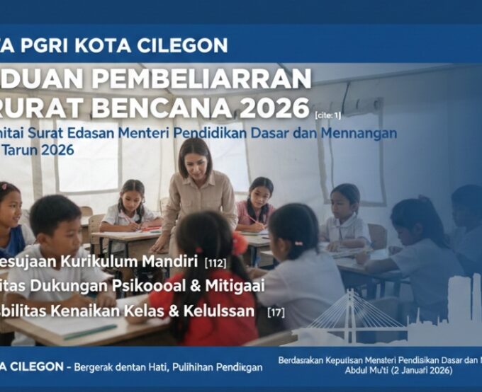 Panduan Pembelajaran bagi Satuan Pendidikan Terdampak Bencana (SE Mendasmen No. 1 Tahun 2026)