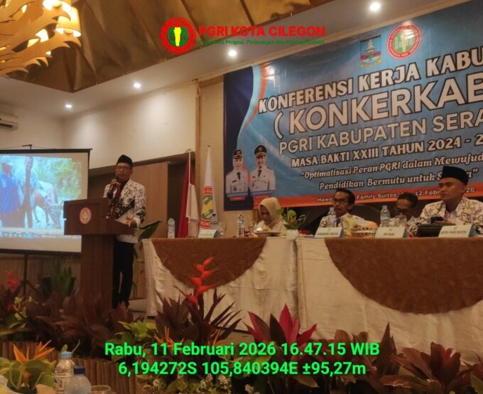 Soliditas Guru Kabupaten Serang: Konkerkab I Masa Bakti XXIII Resmi Dibuka, Fokus pada Perlindungan Hukum dan Kualitas Pendidikan
