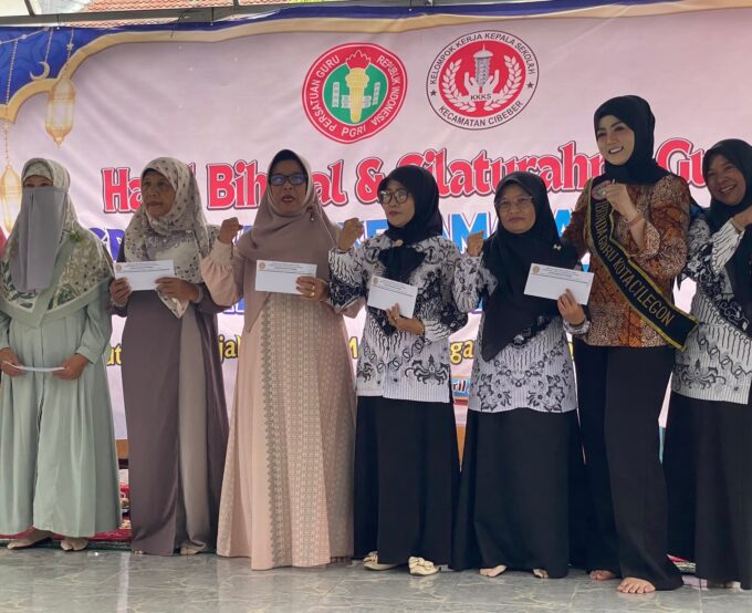 PGRI Cabang Cibeber Gelar Halal Bihalal: Penghormatan Purna Bakti dan Silaturahmi dengan Ibunda Guru Kota Cilegon