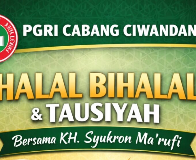Pererat Silaturahmi, PGRI Cabang Ciwandan Gelar Halal Bihalal dan Hadirkan KH. Syukron Ma'rufi
