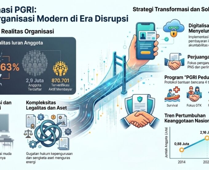 PGRI Menuju Satu Abad: Menjadi Organisasi Modern yang Adaptif
