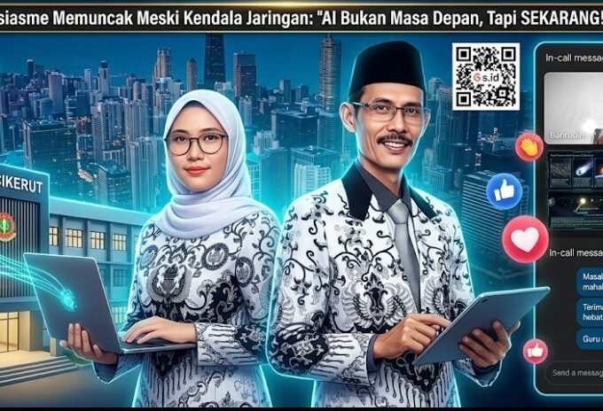 Gebrakan Digital dari Cilegon: Webinar PGRI SLCC Seri #4 Buktikan AI Bukan Lagi Angan, Melainkan Realitas di Ruang Kelas