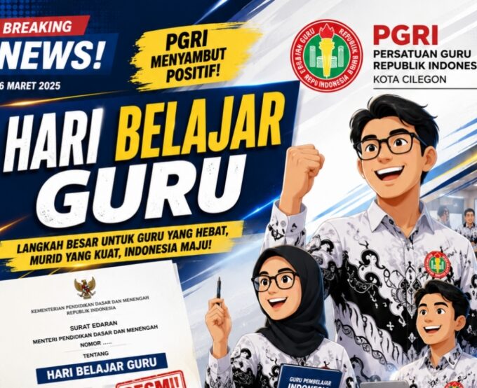 PGRI Sambut Positif Kebijakan Hari Belajar Guru, Dorong Implementasi yang Fleksibel dan Berorientasi Mutu