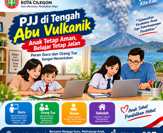 PJJ di Tengah Abu Vulkanik: Guru Mengajar, Orang Tua Mendampingi, Anak Tetap Aman